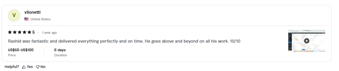 Client review screenshot 206