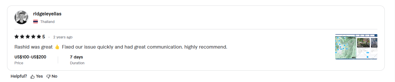 Client review screenshot 8